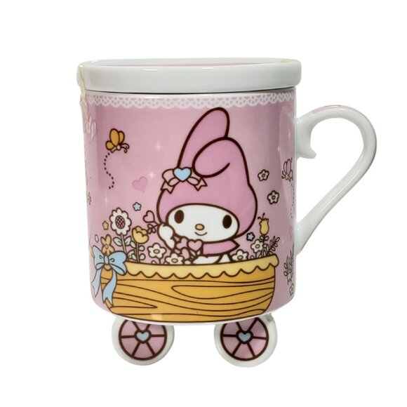 RARE Sanrio My Melody Ceramic Collector Cup with Lid 2011 - Picture 1 of 6